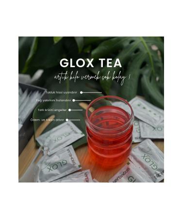 Glox Tea Bromelain Herbal Tea Helping to Regulate Metabolism 60 Days Use - Buy Online on GoSupps.com
