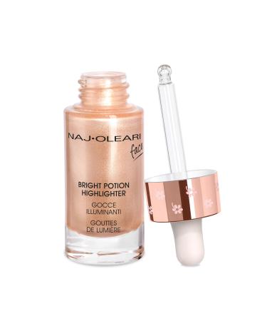 Naj Oleari Bright Potion Highlighter-Liquid Gold -Pearl Gold Highlighter