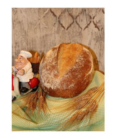 Unca Sourdough Wheat Bread - Brown Flour 800 gr X 2 Pieces