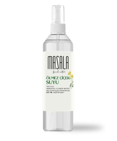 Masala Pure Immortal Flower Water 125 ml 0 Natural Oil Hydrosol - Tonic Immortal Flower Water Hydrosol - Buy Online on GoSupps.com