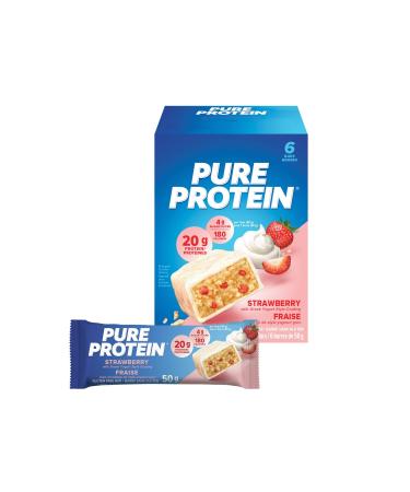 Pure Protein Strawberry Fraise 6 x 50 gr