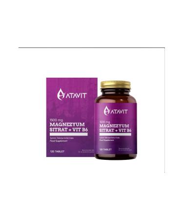 Atavit ATAVIT MAGNESIUM CITRATE + VIT B6 120 TABLETS