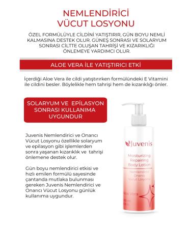 Juvenis Moisturizing Repairing Nourishing Soothing Body Lotion for Dry Skin 200 Ml. - Buy Online on GoSupps.com