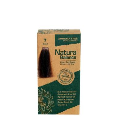 NATURABALANCE Natura Balance Organic Hair Dye 7 Blonde