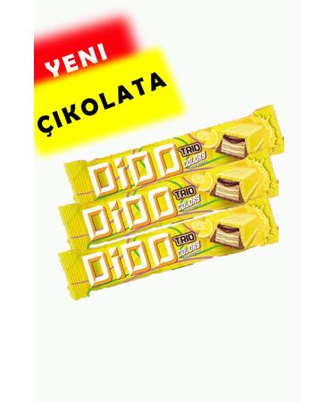 Ulker Dido Colors Lemon 36.5 gr x 24 Pieces