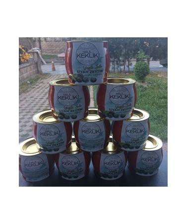 Dk Pazar Halil Partridge Oily Black Olives XL Tin 1.8kg - Buy Online on GoSupps.com