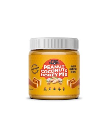 Raw Shots Rawshots Peanut Coconut & Honey Mix Peanut Butter 360g