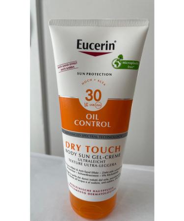 Eucerin Sun Oil Control Body Sunscreen Gel Cream SPF30 200 ml - Buy Online on GoSupps.com
