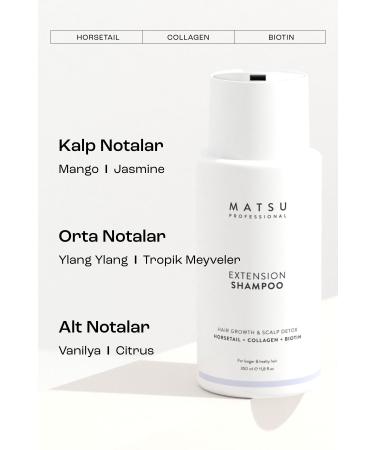 MATSU Extension Fast Hair Growth Helping Horsetail Shampoo 100ml - Buy Online on GoSupps.com