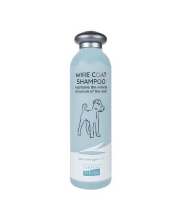 Green Fields Dog Wire Coat Shampoo - Hard Coat Dog Shampoo 270ml