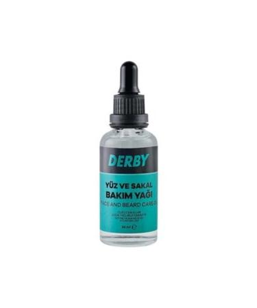 Baby ( CLAY MASK GIFT ) Derby Face and Beard Oil 50 Ml ( 1 PIECE )