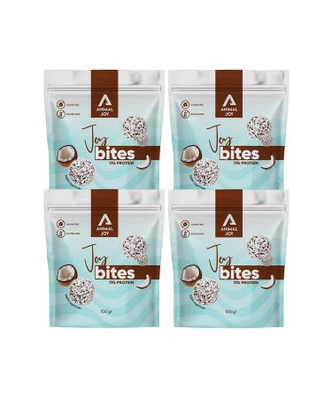 Animal Joy Bite Protein Bar - Coconut - Pack of 4