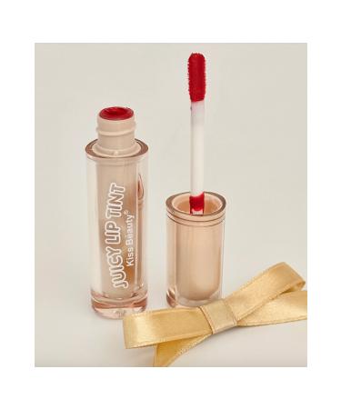 Kiss Beauty Jicy lip tint long lasting lip gloss mirror lip glaze 5 ml