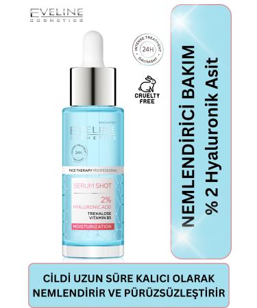 Eveline Cosmetics 2% Hyaluronic Acid Trehalose B5 Vitamin Serum 30 ml