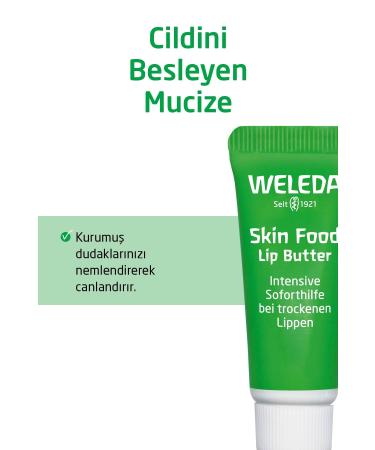 Weleda Skin Food Organic Nourishing Lip Balm 8 ml - Buy Online on GoSupps.com