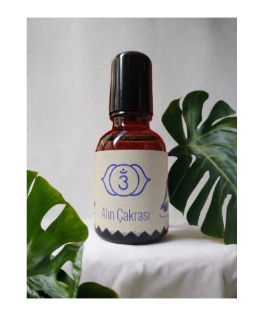 Bihal Gift Natural Aromatherapy Massage Oil for Forehead Chakra 25ml