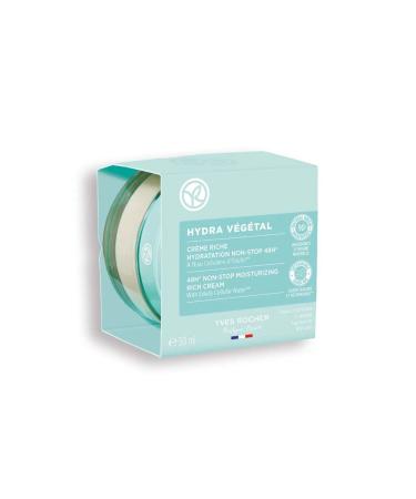 Yves Rocher Intensive CreamNormal and Dry Skin Hydra Vegetal Moisturizing and Revitalizing - Urea & Shea Butter 50 ml - Buy Online on GoSupps.com