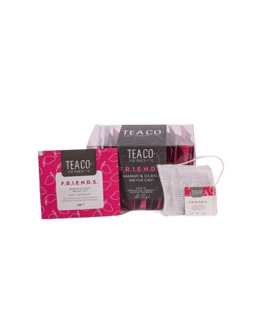 TEA CO Friends - Mango and Strawberry Fruit Tea Muslin Tea Bag