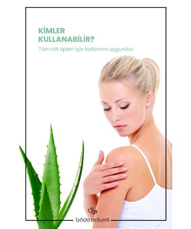 Bade Natural Aloe Vera Gel After Sun Moisturizer 0 Natural 100 ml - Buy Online on GoSupps.com