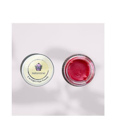 NATUVERSE Cream Lipstick & Eyeshadow & Blush 20 ml 100% Natural & Vegan & Handmade