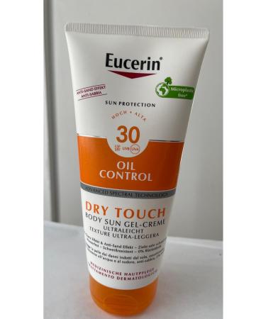 Eucerin Sun Oil Control Body Sunscreen Gel Cream SPF30 200 ml