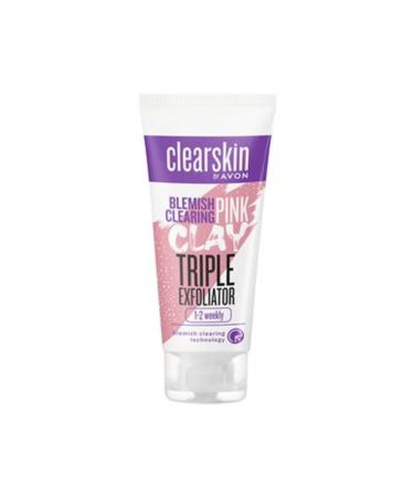 Avon Clearskin Anti-Stain 3 in 1 Pink Clay Scrub 75 ml