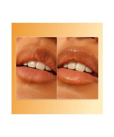 gisou Honey Infused Golden Shimmer Glow Lip-Hyaluronic Acid Intense Moisturizing Shining Lip Oil 8ML - Buy Online on GoSupps.com