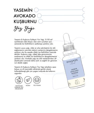 Polente Natural Jasmine & Rosehip Equalizing Face Oil (30 ML) - Buy Online on GoSupps.com