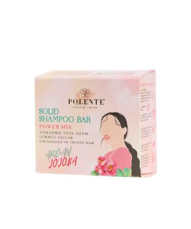 Polente Natural Repairing-nourishing Solid Shampoo/Damaged-Processed Hair (110 GR) - Buy Online on GoSupps.com