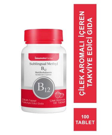 Imuneks Sublingual Methyl B12 100 Tablets