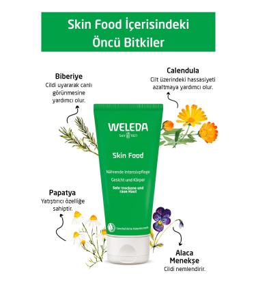 Weleda Skin Food Moisturizing and Nourishing Organic Care Cream 75 ml - For Very Dry and Dry Skin - Buy Online on GoSupps.com