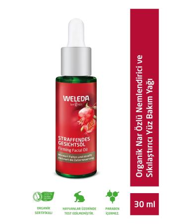 Weleda Pomegranate Firming Organic Pomegranate Moisturizing and Firming Face Care Oil 30ml