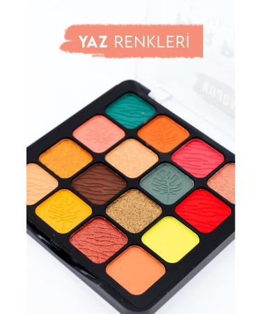 MUJGAN Summer Melody 16 Color Eyeshadow Palette - Buy Online on GoSupps.com