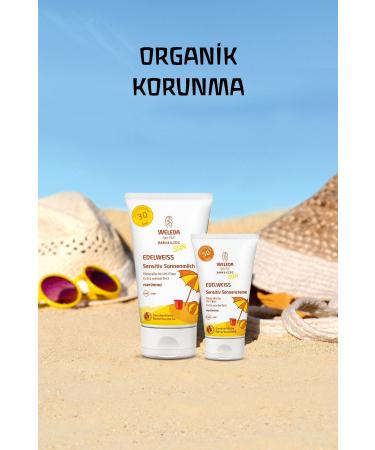 Weleda Edelweiss Organic Sunscreen Cream 50 ml Spf 50 - Buy Online on GoSupps.com