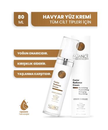 NUANNCE LABORATORIES Nuannce Intensive Repairing Soothing Skin Tone Equalizing Water Based Caviar Cream Dr. N ket Ero lu