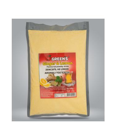 Green's Ginger and Lemon Flavored Powder Tea 1000 gr