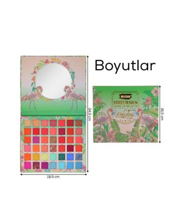 LIKAN 42 Color Flamingo Eyeshadow Palette - Buy Online on GoSupps.com