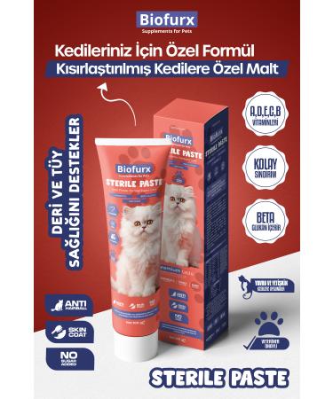 Biofurx Sterile Paste - Neutered Cat Malt Pack 3 Advantage Pack - Buy Online on GoSupps.com