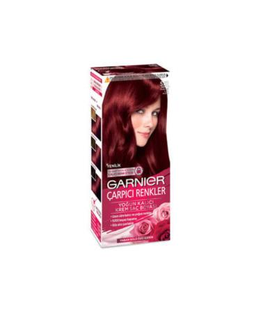 Baby ( CLAY MASK GIFT ) Garnier Striking Colors 5.62 Bright Garnet Red ( 1 PIECE )