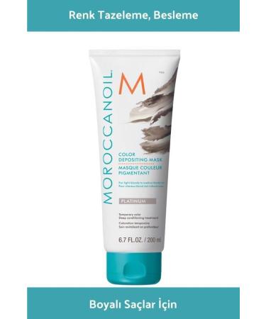 Moroccanoil Color Deposit Mask Platinum 200ml - Buy Online on GoSupps.com