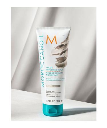 Moroccanoil Color Deposit Mask Platinum 200ml - Buy Online on GoSupps.com