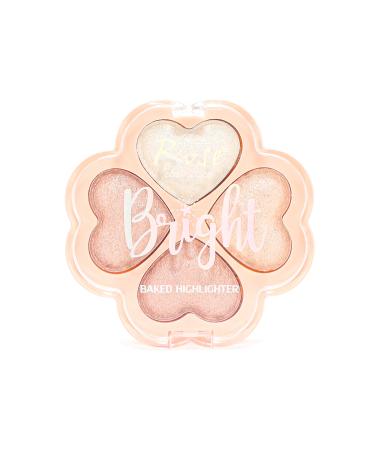 Roesia Rose Cosmetics Rose Bright 4-Pack Baked Highlighter Palette - Buy Online on GoSupps.com