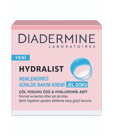 Diadermine Diadermine Hydralist Moisturizing Care Cream Gel Texture 50 Ml