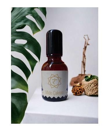 Bihal Gift Natural Aromatherapy Massage Oil for Stomach Chakra 25ml
