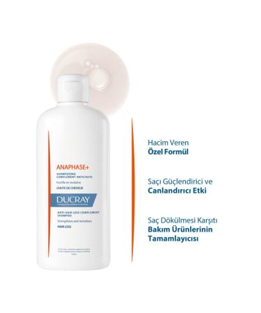 Ducray Anaphase Anti Hair Loss Care Shampoo 400 ml - Buy Online on GoSupps.com