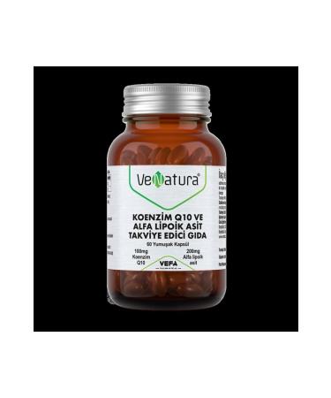 Venatura Coenzyme Q10 - Alpha Lipoic Acid 60 Caps.