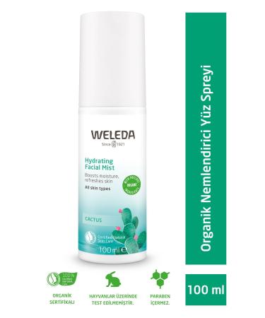 Weleda Cactus Organic Moisturizing Spray 100 Ml