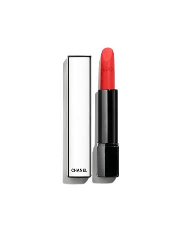 Chanel ROUGE ALLURE VELVET NUIT BLANCHE-Jojoba Oil Moisturizing Shiny Matte Lipstick