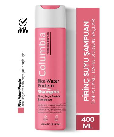 Columbia Anti Hair Loss Rice Water Protein Shampoo 400 ml