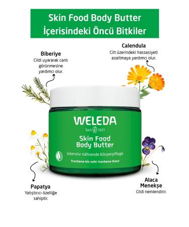 Weleda Skin Food Body Butter Body Cream 150ml - Buy Online on GoSupps.com